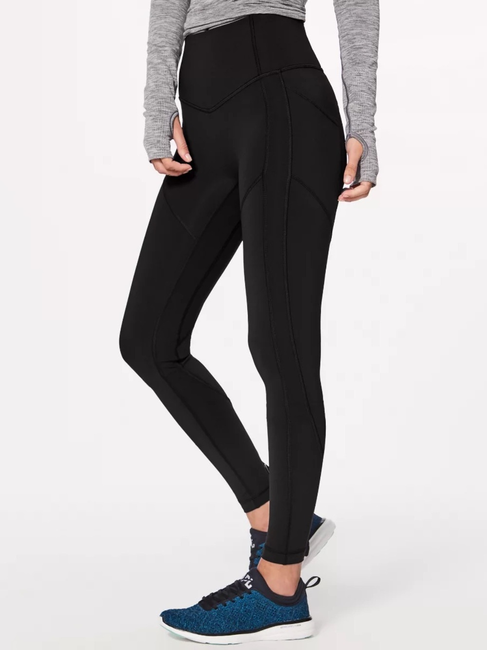 lululemon All The Right Places Pant II 28 Black Luxtreme Leggings 4 High Rise